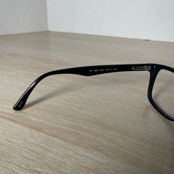 Ray-Ban RB5228 2000 Eyeglasses Black Square READ Full Rim 53-17-140 Frames Only - Picture 5 of 9